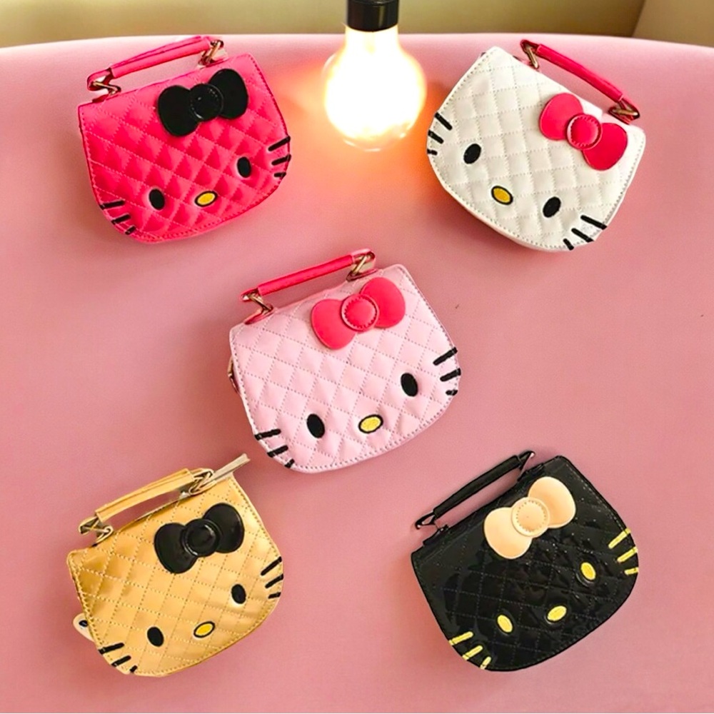 🆕 Hello Kitty - Handbag - Cartoon Anime Mini Crossbody - Kawaii Shouldee Bag 😻